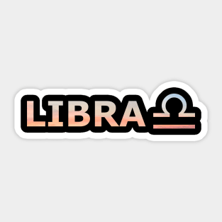 LIBRA (air) Sticker